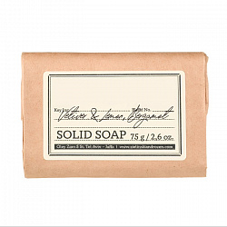 Мыло твердое Vetiver & Lemon, Bergamot 75г