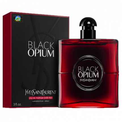 Парфюмерная вода Yves Saint Laurent Black Opium Over Red 90 мл женская (Евро качество)