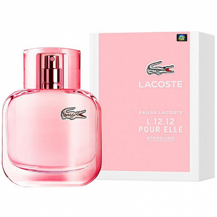 Туалетная вода Lacoste L.12.12 Pour Elle Sparkling 100 мл женская (Евро качество)