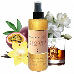 Парфюмированный спрей для тела Carolina Herrera 212 Vip (с шиммером)
