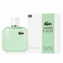 Мужская туалетная вода Lacoste L.12.12 Blanc Eau Fraîche (Евро качество)